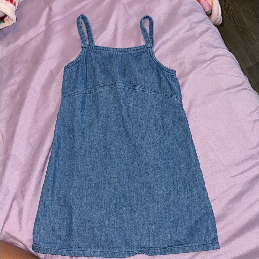Old Navy Light Blue Denim Sundress